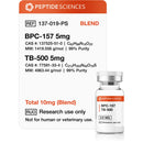 BPC-157 TB-500 Wolverine stack 10mg (Blend) - Peptide Sciences - Peptídeo