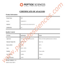 DSIP 5mg - Peptide Sciences - Peptídeo
