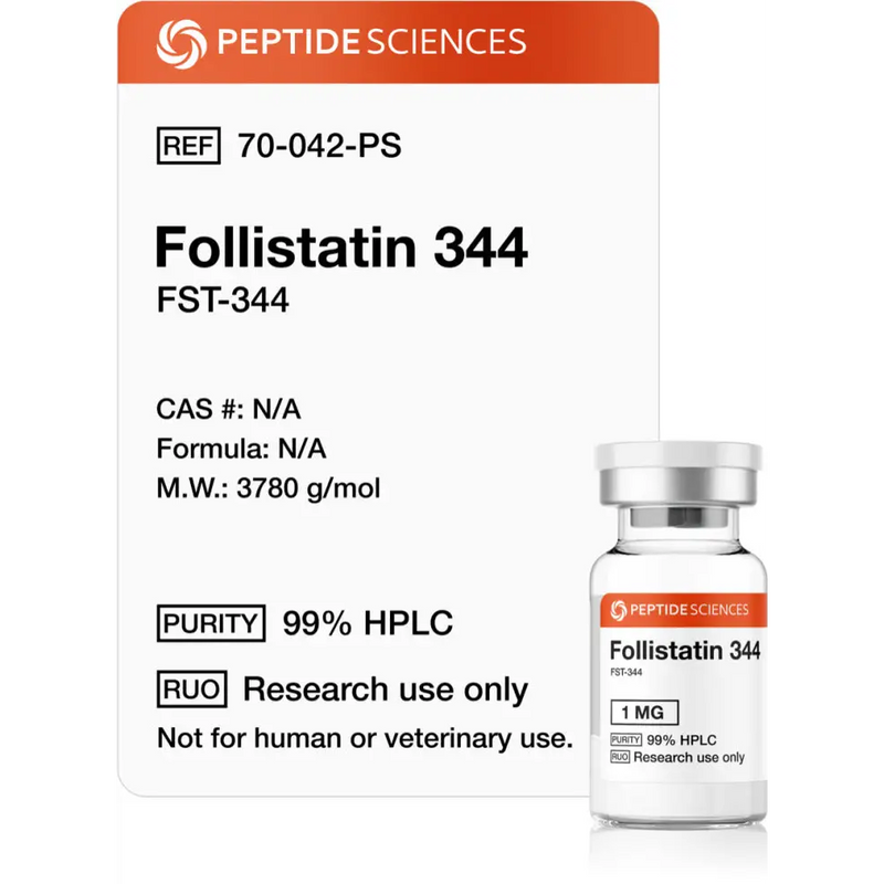 Follistatin 344 1mg - Peptide Sciences - Peptídeo