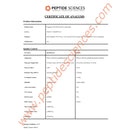 Fragment CJC-1295 (No DAC) Ipamorelin 12mg (Blend) - Peptide Sciences - Peptídeo