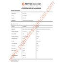 KPV (Ac-KPV-NH2) 5 mg - Peptide Sciences - Peptídeo