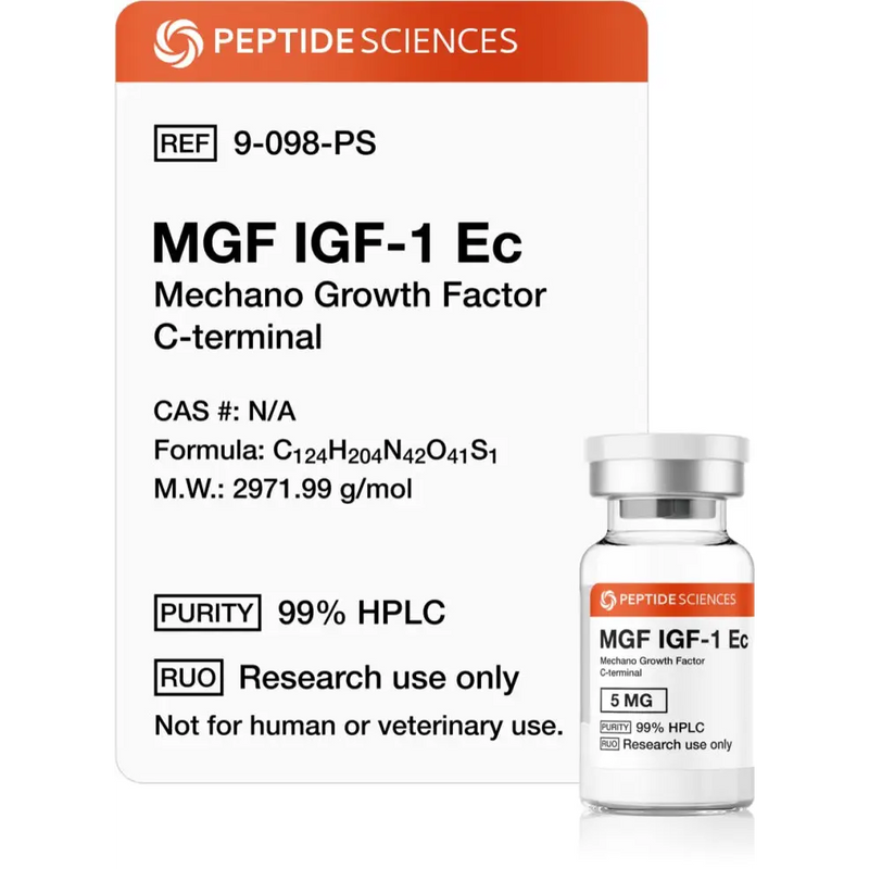 MGF IGF-1 Ec 5mg - Peptide Sciences - Peptídeo