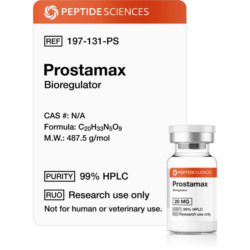 Prostamax 20mg (Bioregulator) - Peptide Sciences - Peptídeo