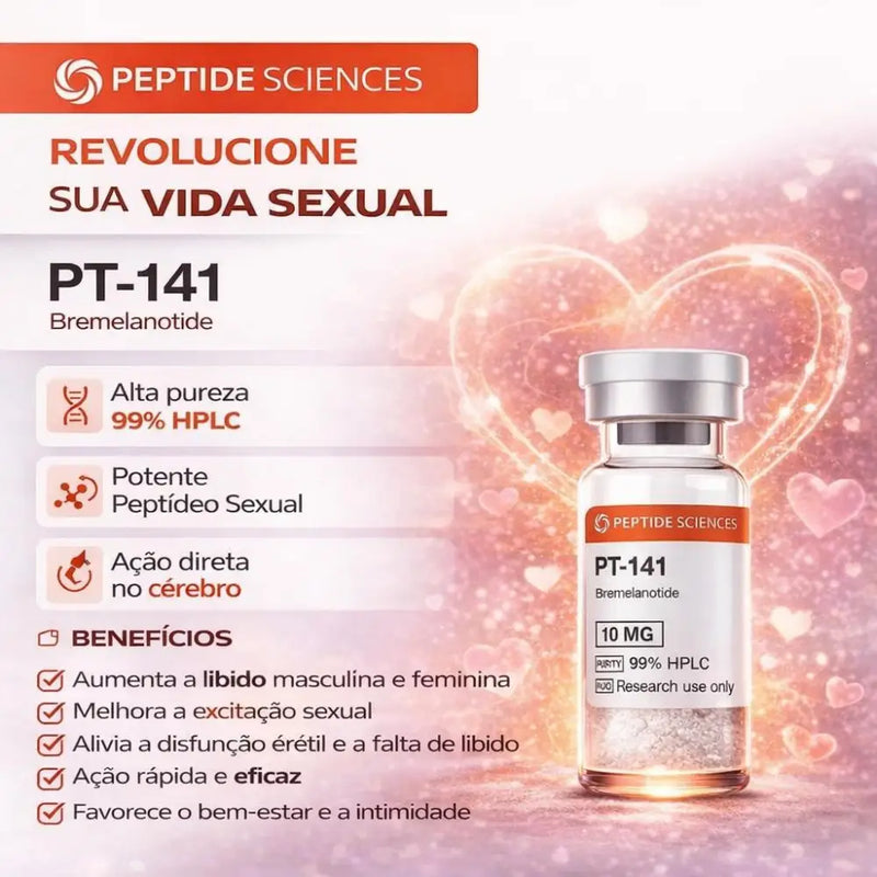 pt141 beneficios PT-141 10 mg PT-141 Bremelanotida QRP 10 mg: