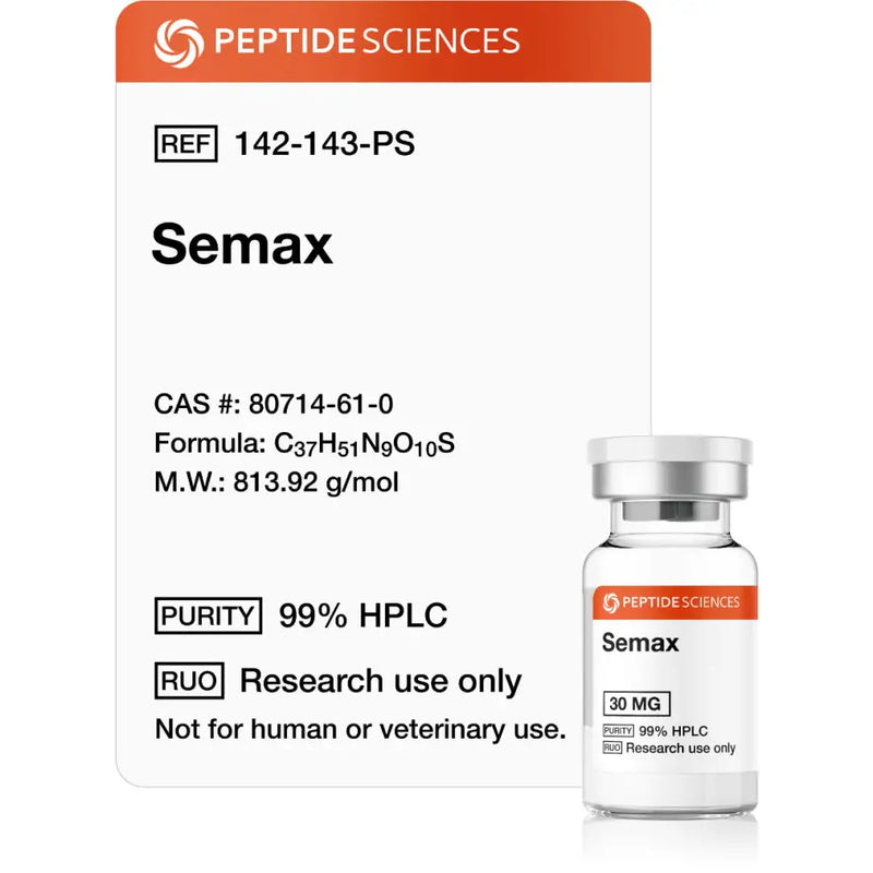Semax 30 mg - Peptide Sciences - Peptídeo