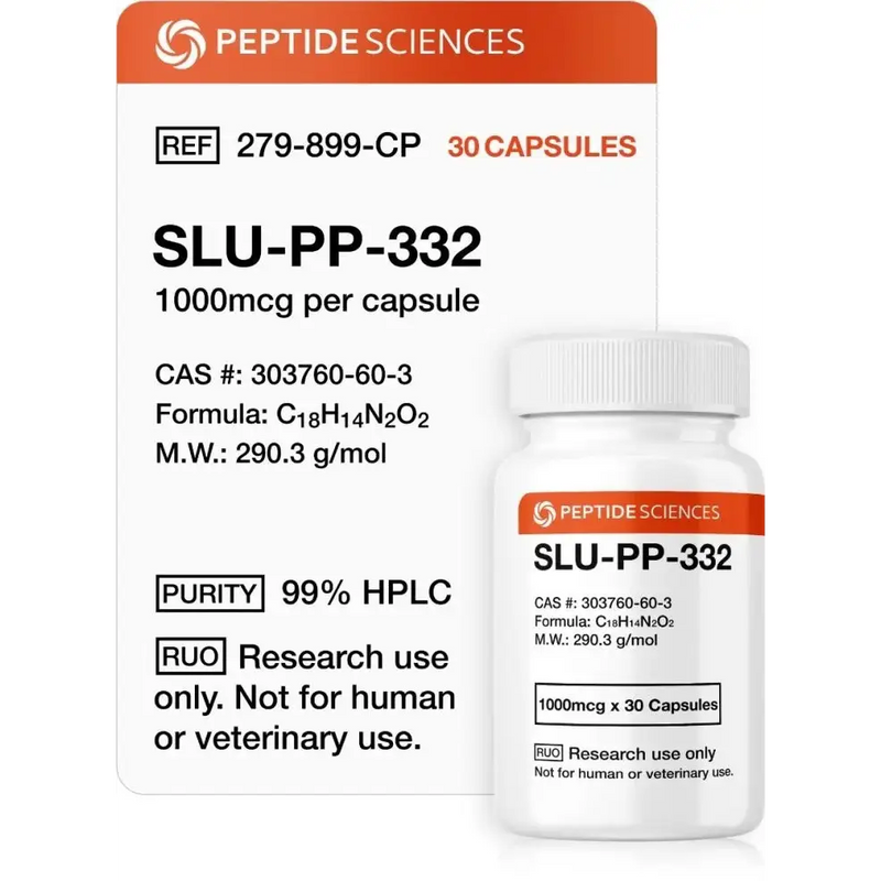 SLU-PP-332 1000 mcg SLUPP (60 Capsuels) - Peptide Sciences - Peptídeo