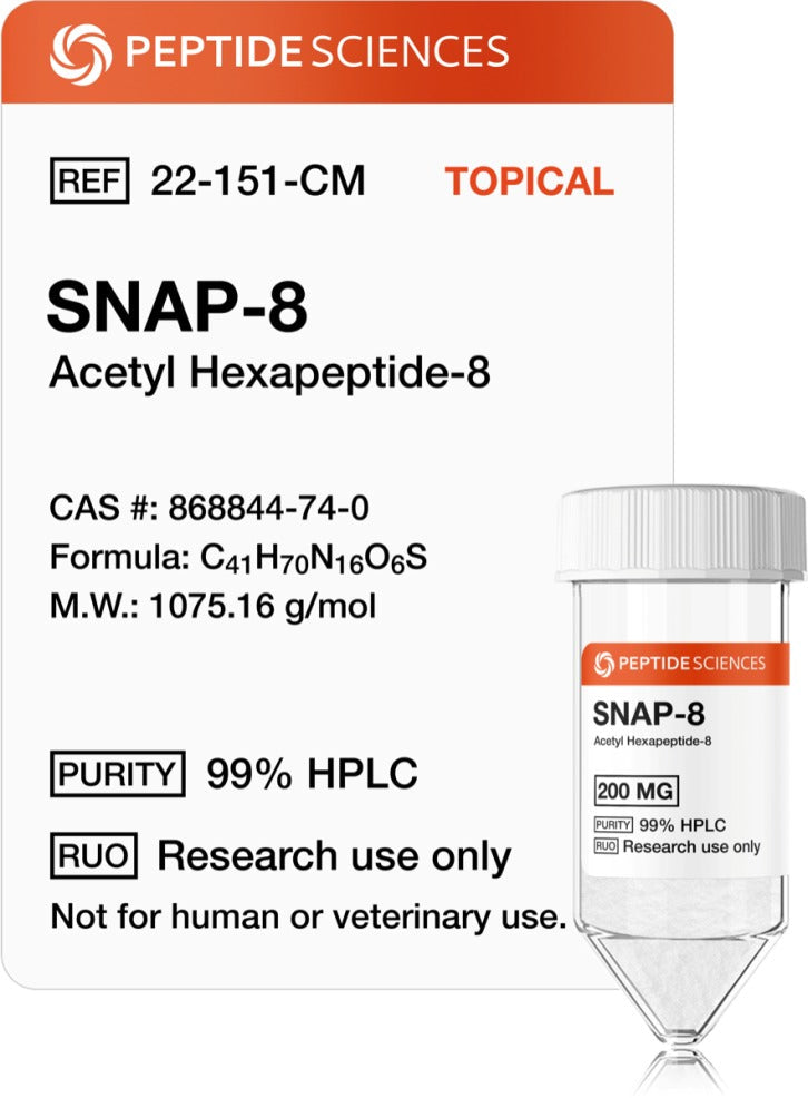 SNAP-8 200mg (Topical) - Peptide Sciences - Peptídeo
