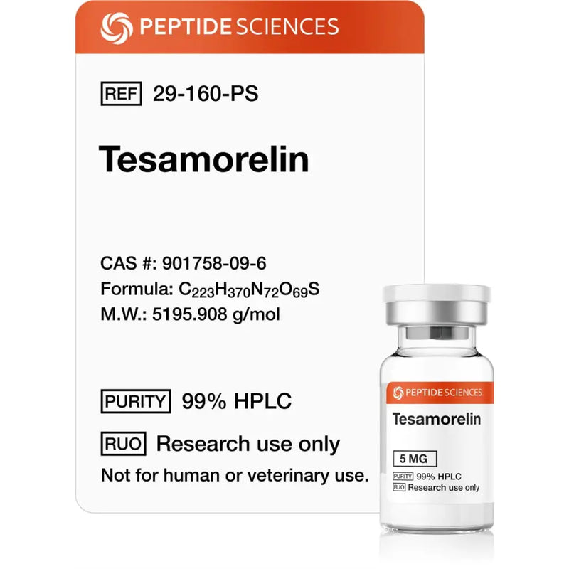 Tesamorelin 5 mg - Peptide Sciences - Peptídeo