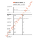 Tesamorelin CJC-1295 (no DAC) Ipamorelin 12mg (Blend) - Peptide Sciences - Peptídeo