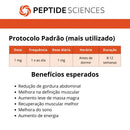 Tesamorelin CJC-1295 (no DAC) Ipamorelin 12mg (Blend) - Peptide Sciences - Peptídeo