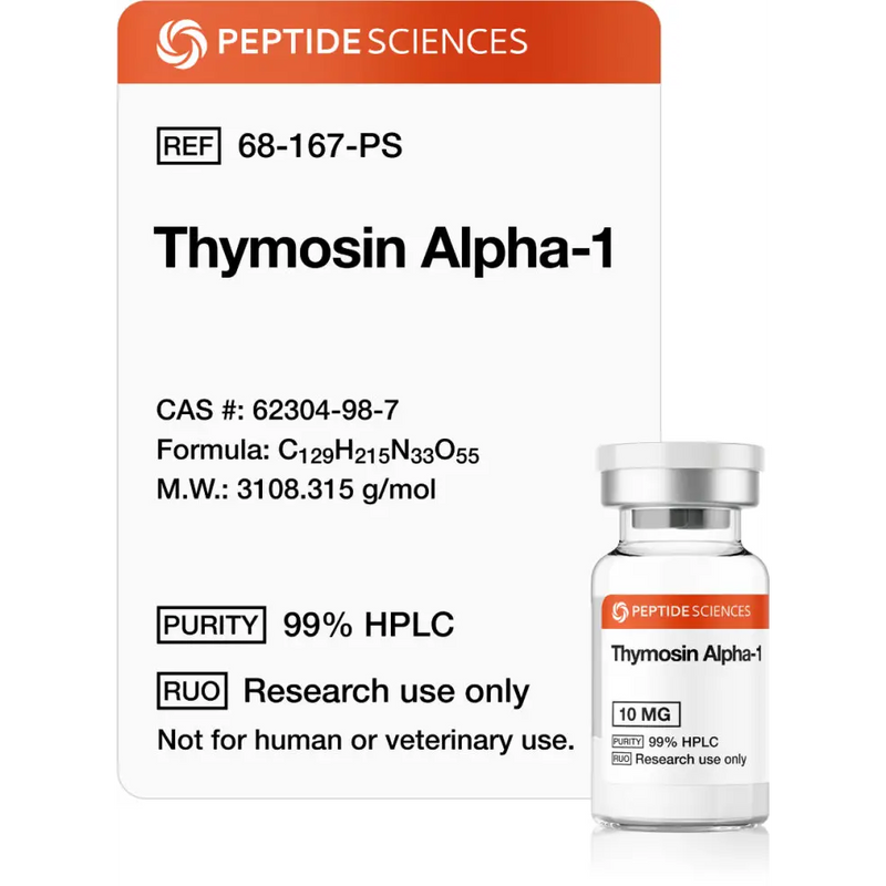 Thymosin Alpha-1 10 mg - Peptide Sciences - Peptídeo